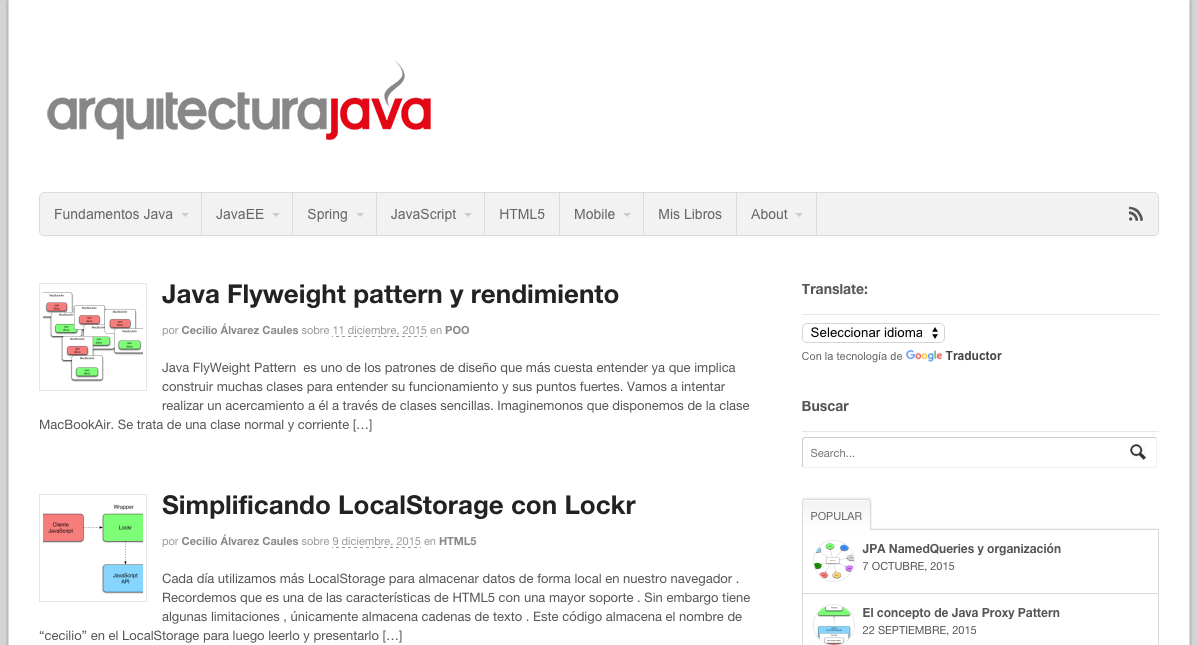 Arquitectura Java